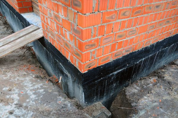 Brick Foundation Waterproofing in Lenexa